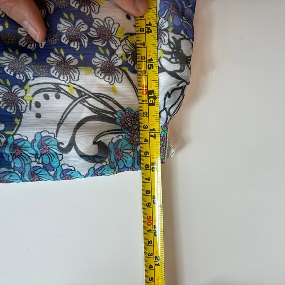 Sao Paulo Dress 4‎ paisley floral lined Boho Mod Look Softgirl Fairy Resort - Picture 7 of 9